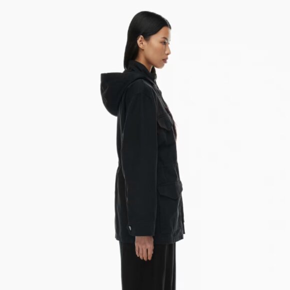 🎉HP! NWT Aritzia The Group Babaton Black Utility Nook Jacket - Picture 3 of 10